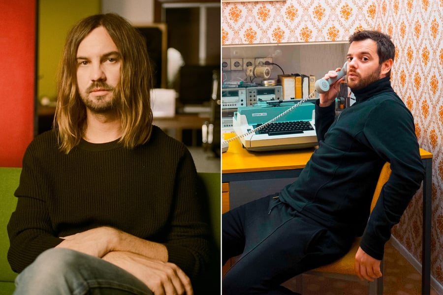 2 panel image of Tame Impala and The Streets