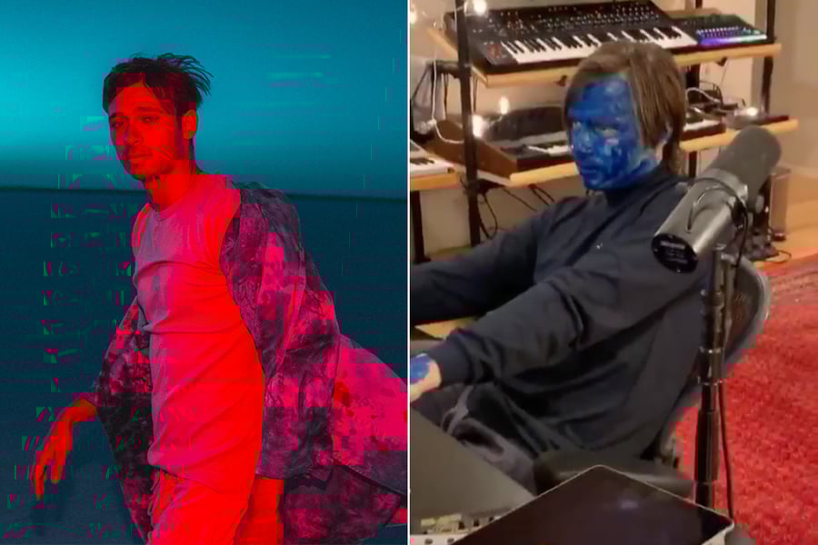 2 panel image of Flume