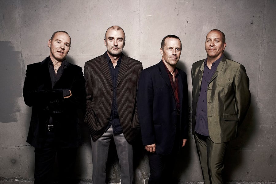 Press photo of Mark Seymour & The Undertow, whose namesake will perform at the Back To Your Local event in St Kilda this weekend