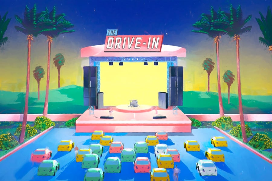 Promo image for The Drive-In series of concerts