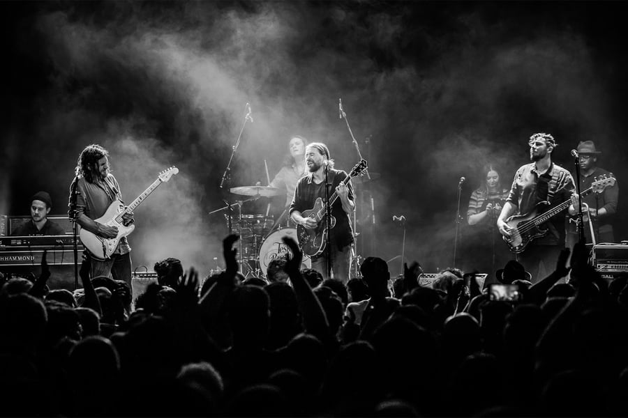 Image of The Teskey Brothers, who launch Mushroom Group's '180 Grams' podcast