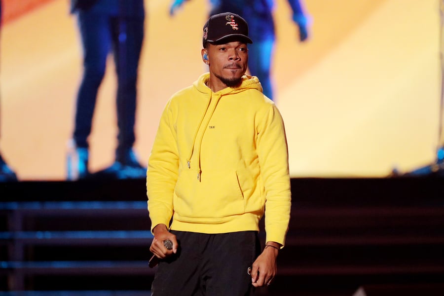 Chance the Rapper shows his support for fake presidential candidate and real album promoter Kanye West in a series of tweets.