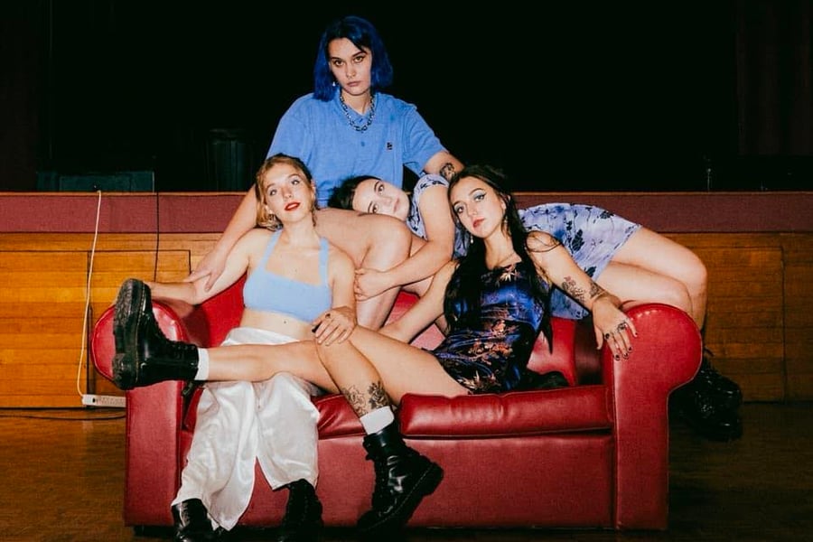 triple j Unearthed grant recipients Teen Jesus and the Jean Teasers