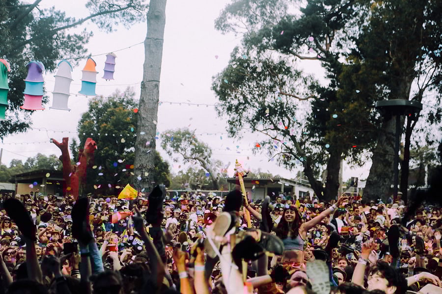 Image of the 2019 Meredith Music Festival