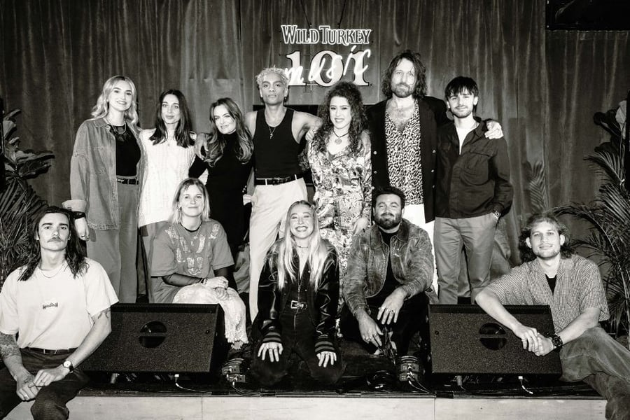 Wild Turkey House of Music 101 2024 mentees and angus and julia stone