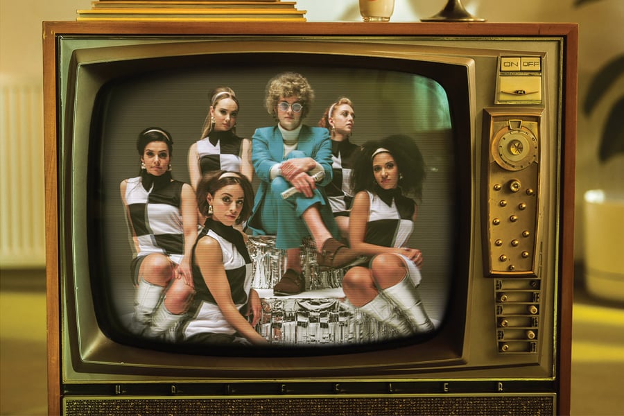 Press image of Ruel and his RuelVision livestream