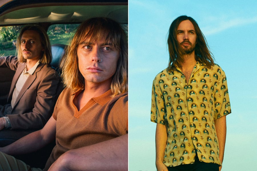 Image of ARIA Award nominees Lime Cordiale and Tame Impala