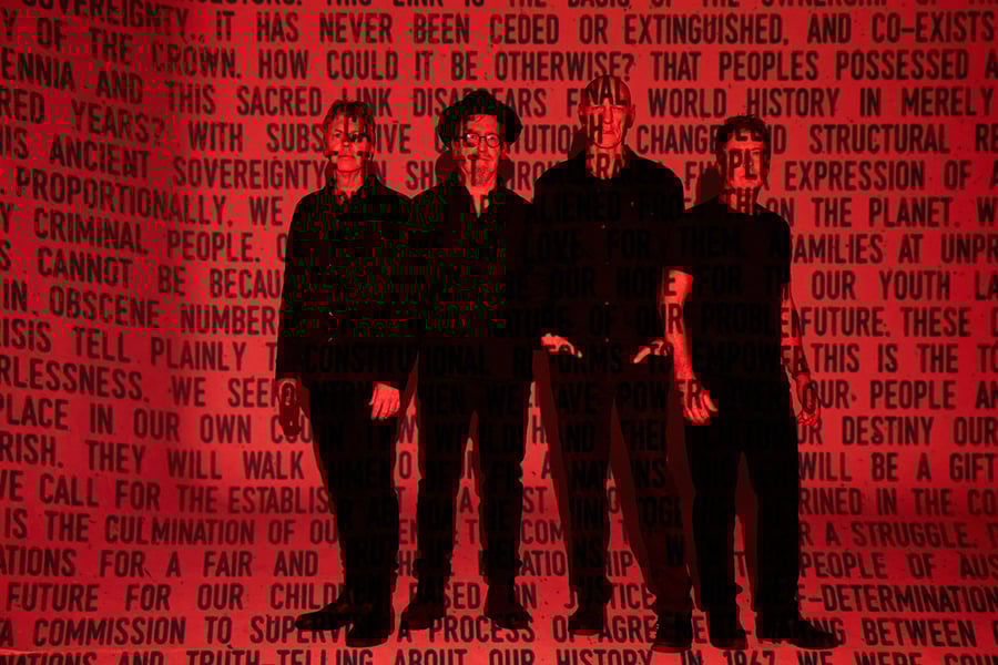 Press image of Midnight Oil