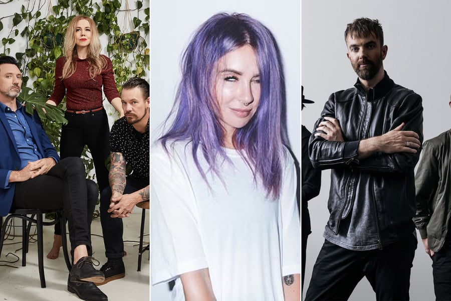 Promo images for artists on 'The Sound'