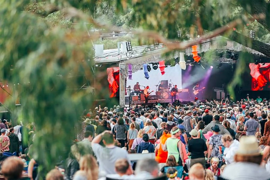 Image of The Golden Plains festival in 2017