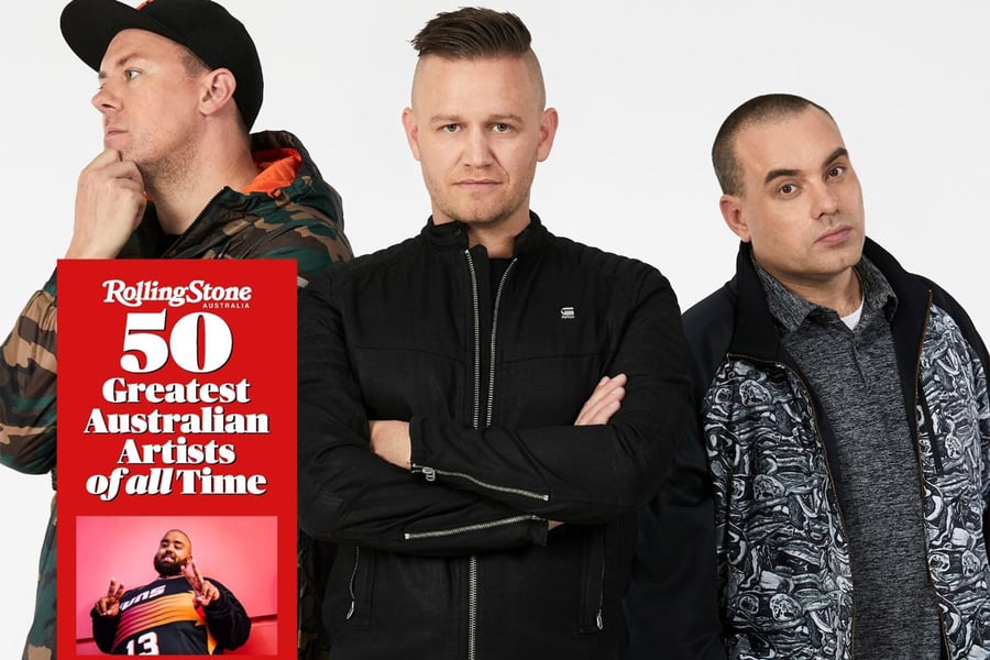 50 Greatest Australian Artists of All Time - Hilltop Hoods