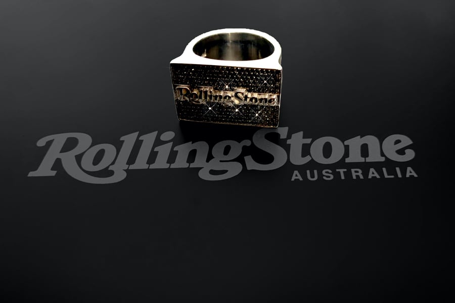 rolling stone diamond ring
