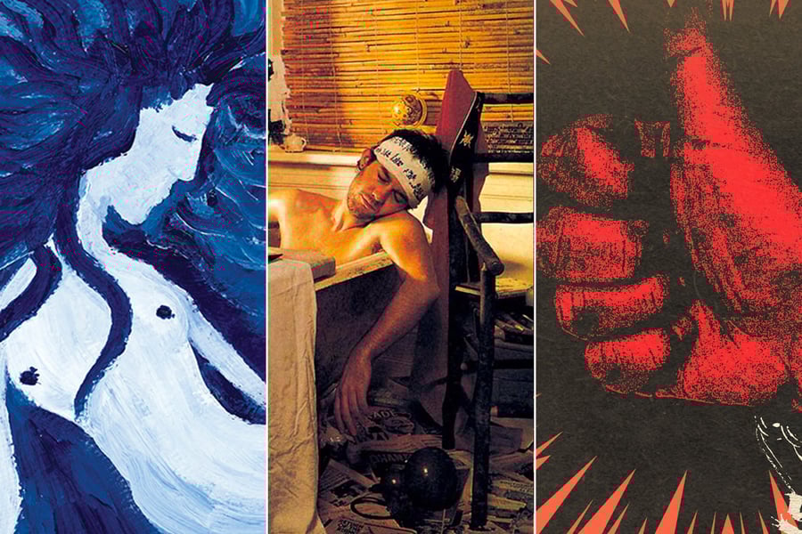 Album artwork from Rolling Stone’s 200 Greatest Australian Albums of All Time