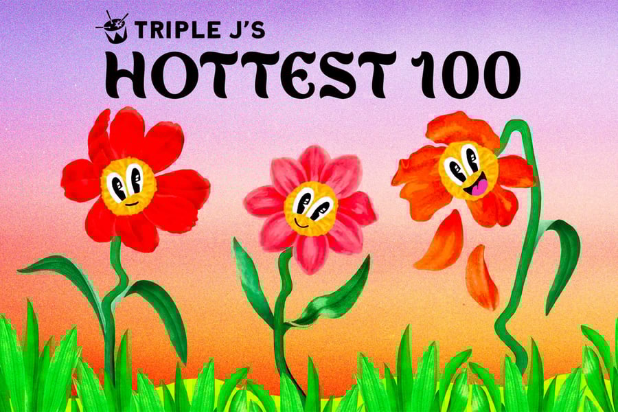 Image of triple j Hottest 100 artwork