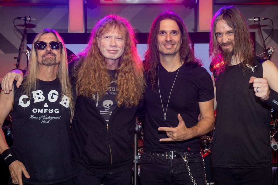 See Megadeth Reunite With Guitarist Marty Friedman for First Time in 23 Years