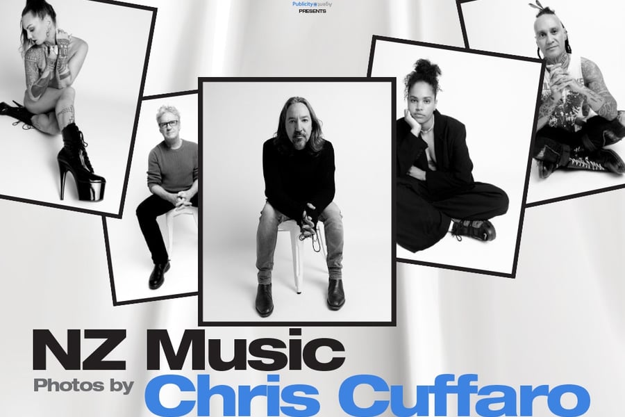 Chris Cuffaro NZ Music exhibition