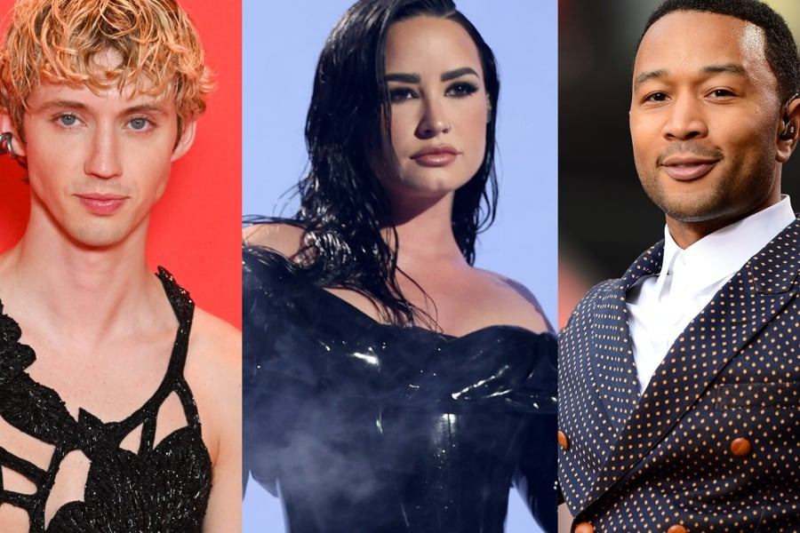 Troye Sivan Demi Lovato John Legend YouTube AI music