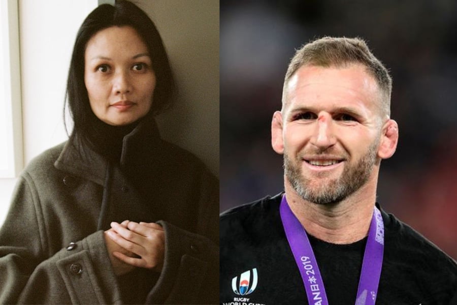 Bic Runga and Kieran Read