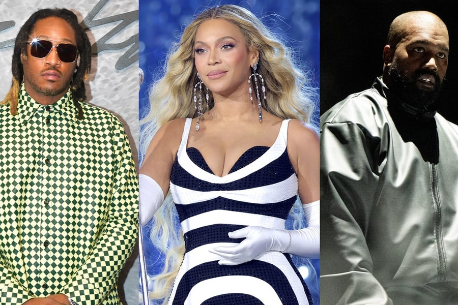 Future, Ye, and Beyoncé
