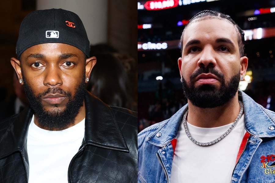 Kendrick Lamar and Drake
