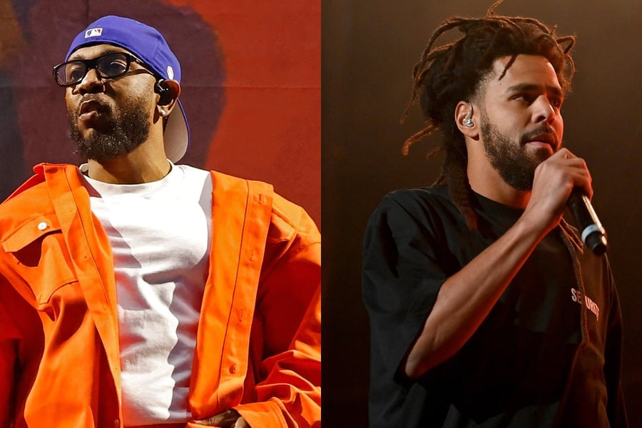 Kendrick Lamar and J. Cole