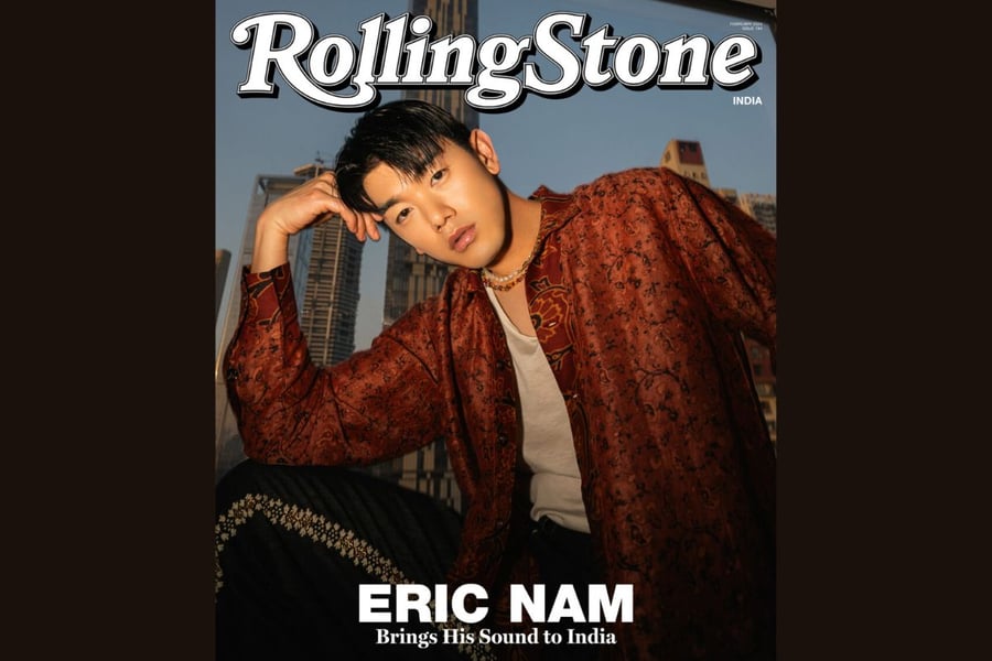 Eric Nam Behind the Rolling Stone Cover