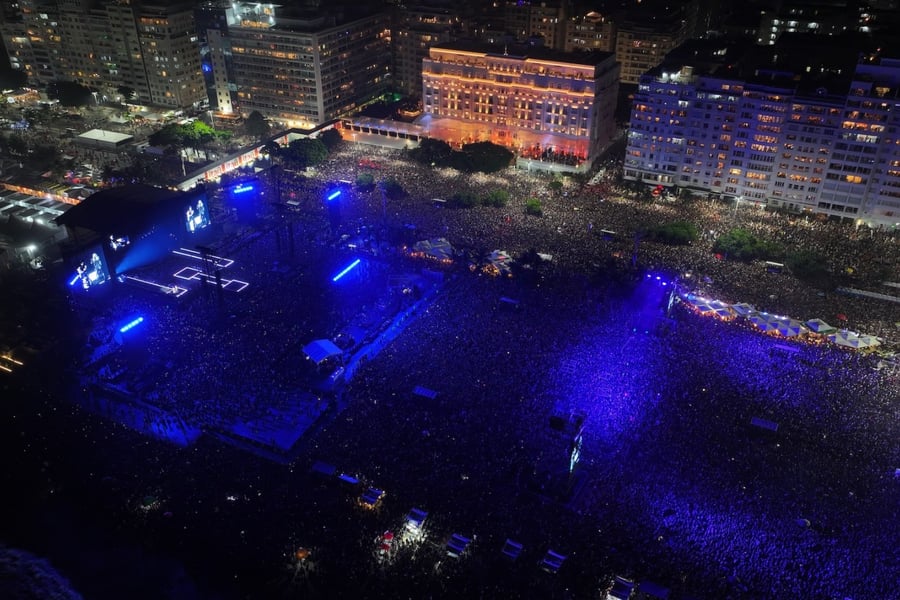 Madonna's concert in Rio de Janeiro
