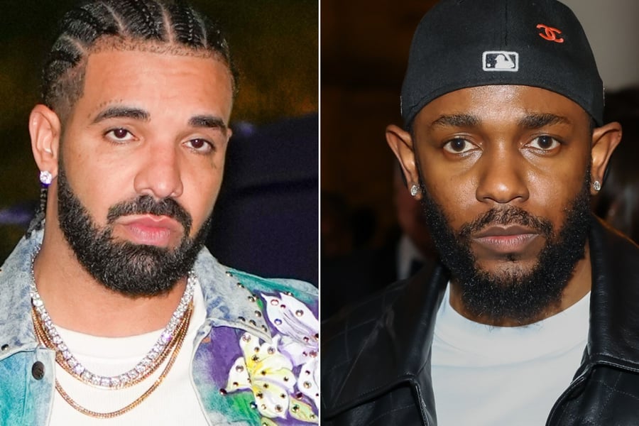 Drake and Kendrick Lamar