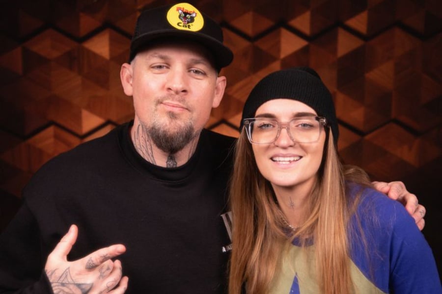 G Flip and Joel Madden