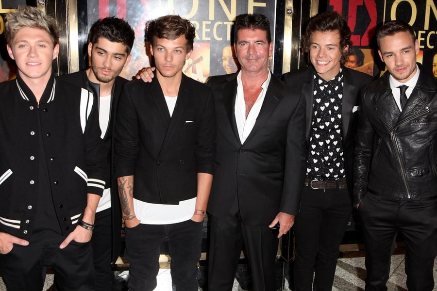 Simon Cowell and One Direction