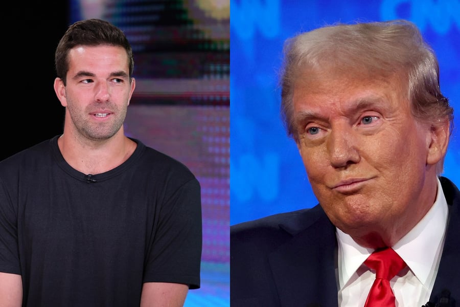 Billy McFarland and Donald Trump