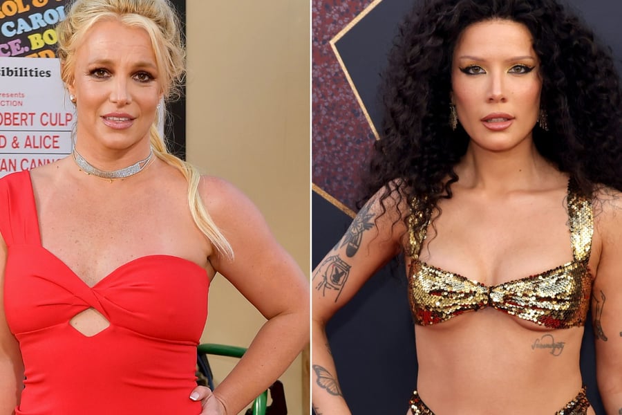 Britney Spears and Halsey