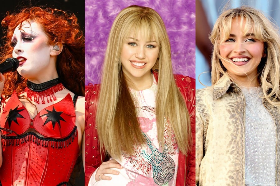 Chappell Roan, Hannah Montana, and Sabrina Carpenter