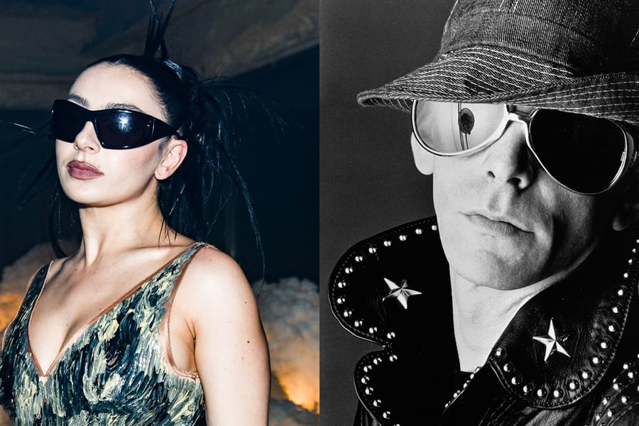 Charli XCX and Lou Reed