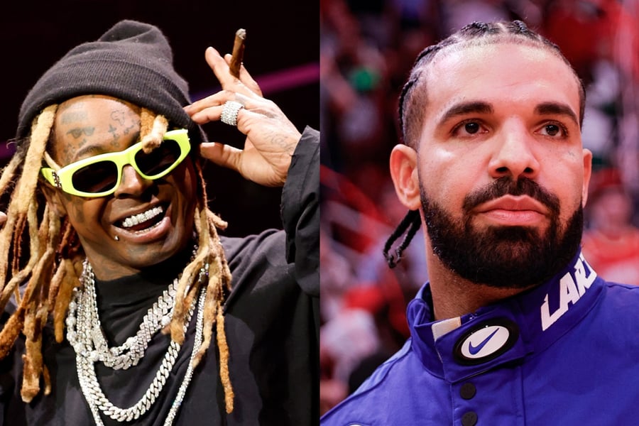 Lil Wayne and Drake