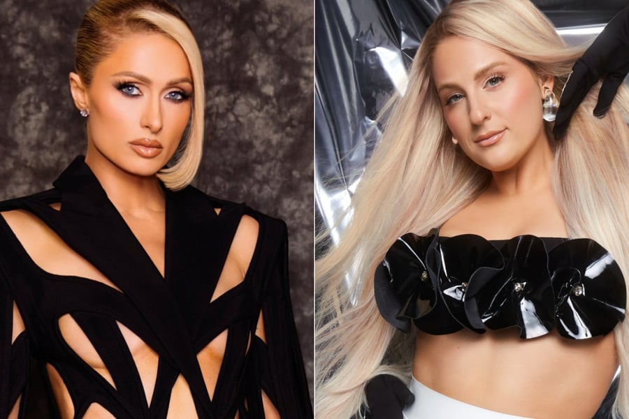 Paris Hulton and Meghan Trainor