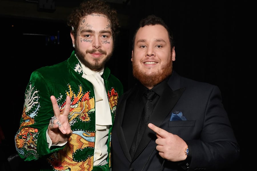 Post Malone and Luke Combs