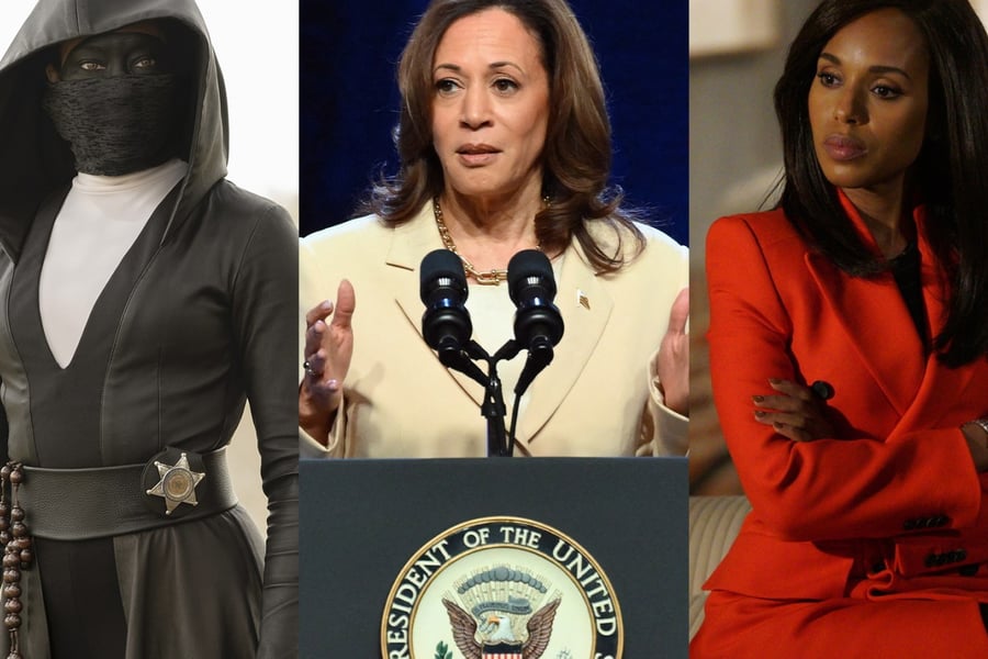 Image of Watchmen, Kamala Harris and Scandal