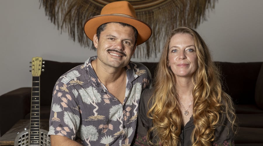 Ash Grunwald and Danni Carr: photo credit Danielle Smith