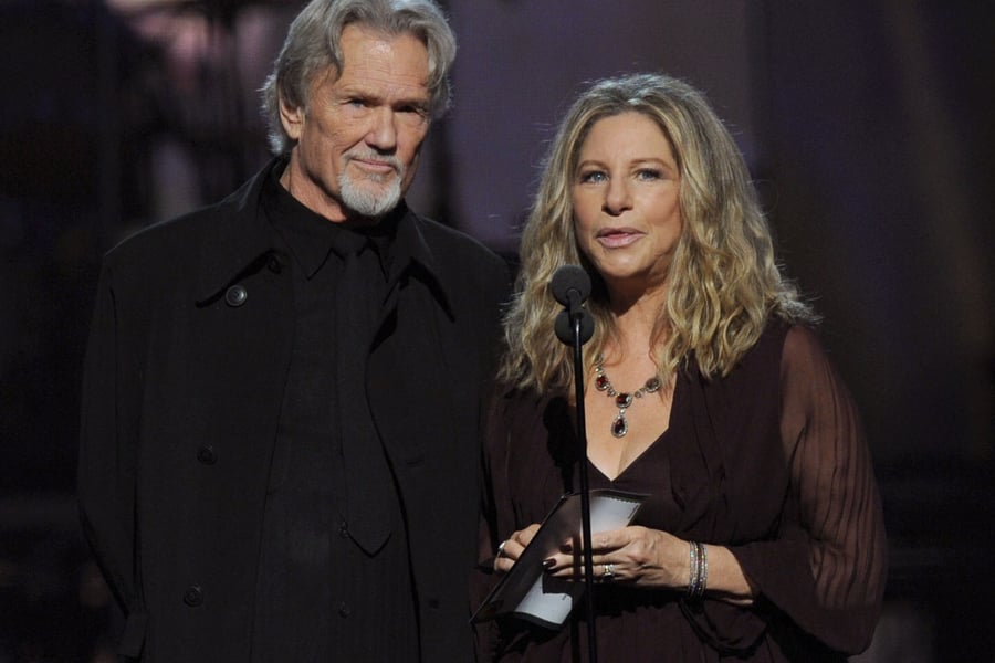 Kris Kristofferson and Barbra Streisand