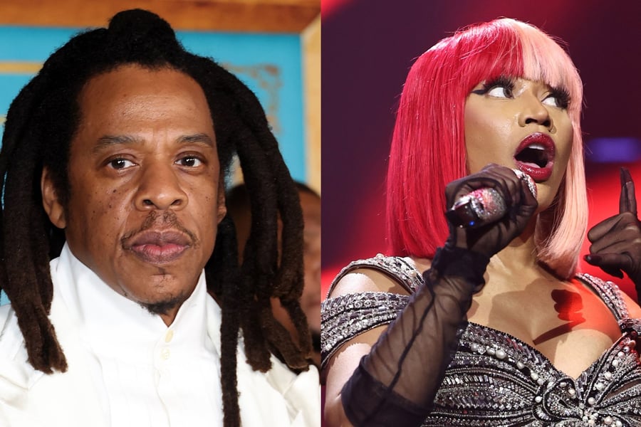 Jay-Z and Nicki Minaj