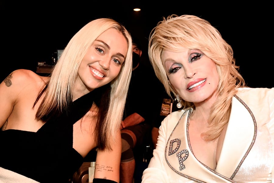 Dolly Parton and Miley Cyrus