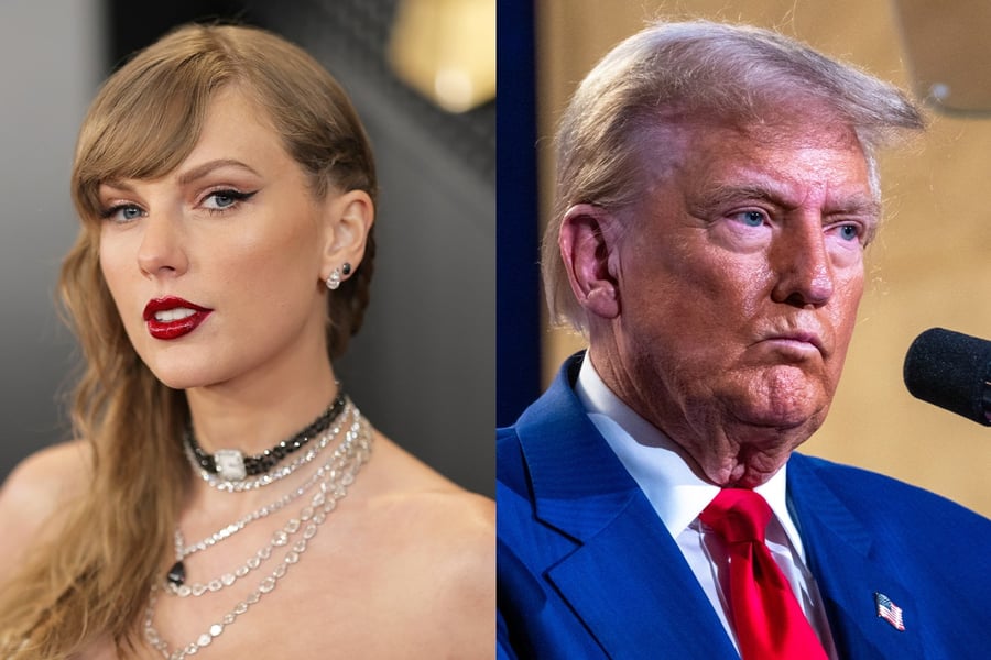 Taylor Swift and Donald Trump