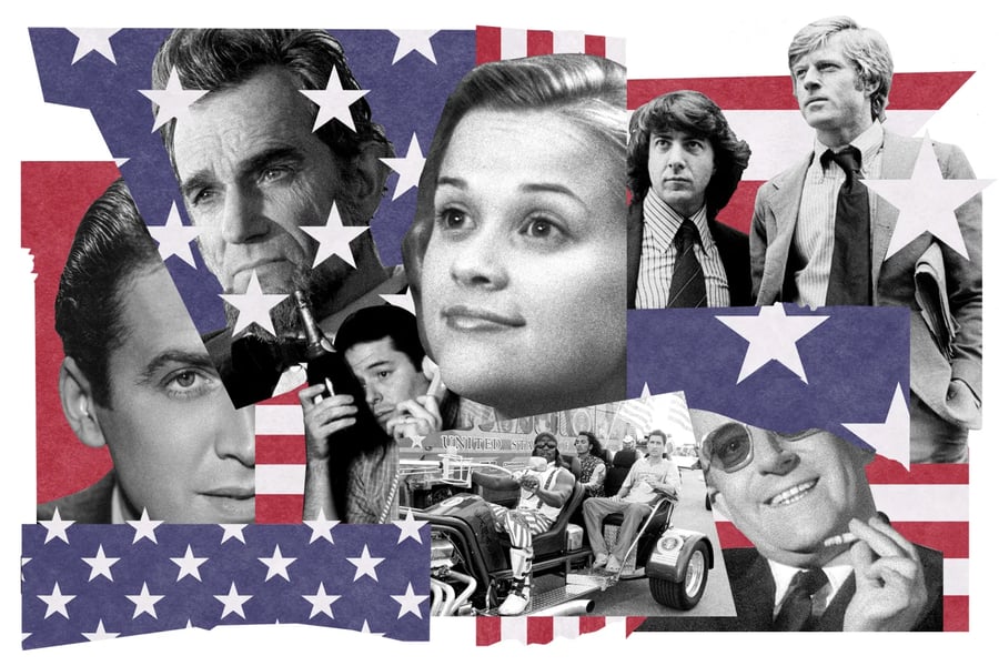 Collage of political movies