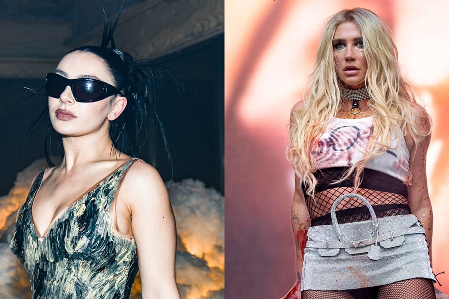 Charli XCX and Kesha