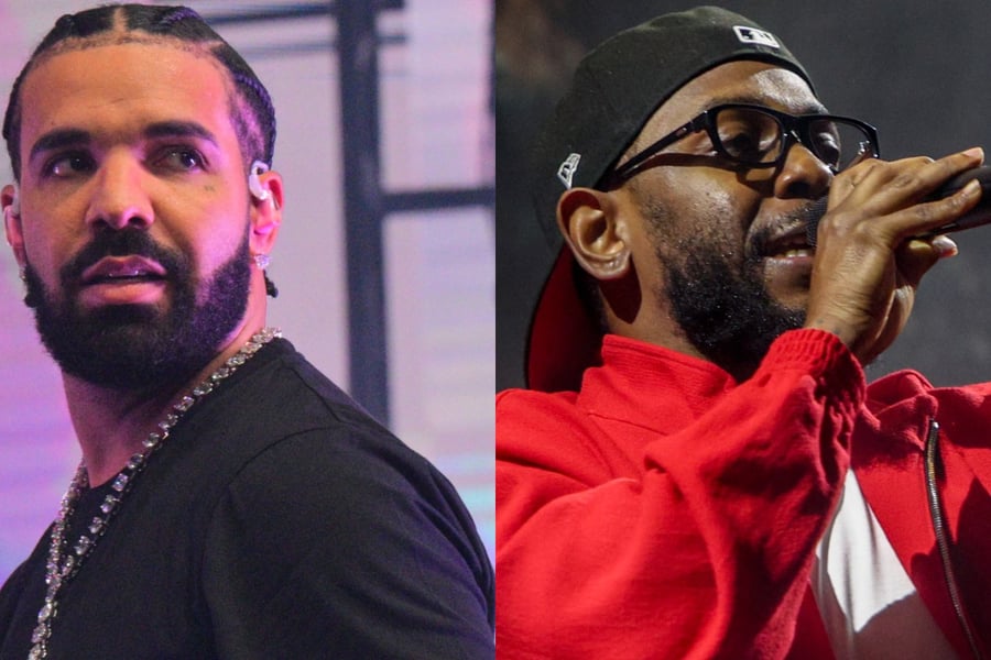 Drake and Kendrick Lamar