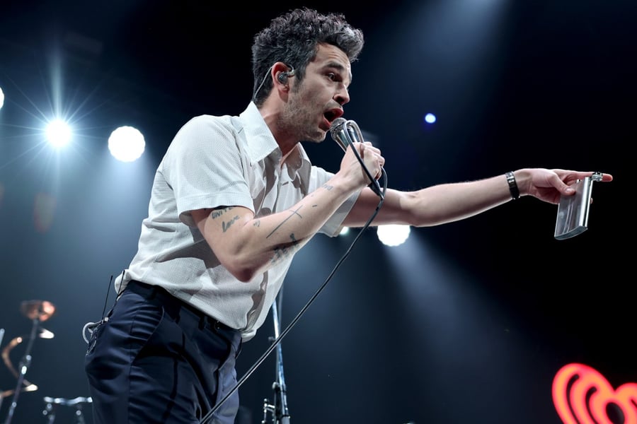 The 1975 frontman Matty Healy