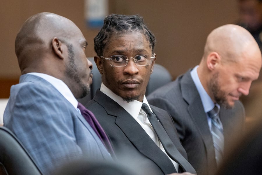 Young Thug at YSL trial