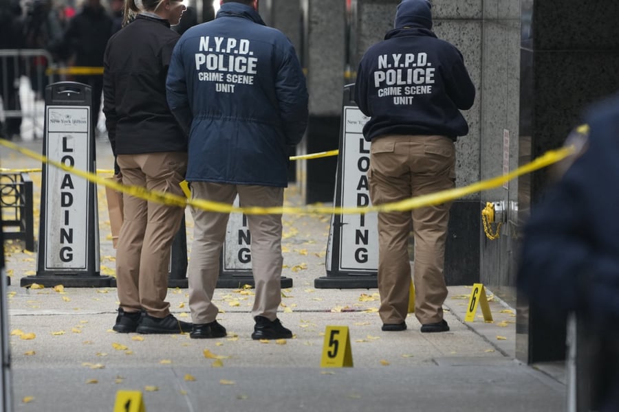 UnitedHealthcare CEO murder scene