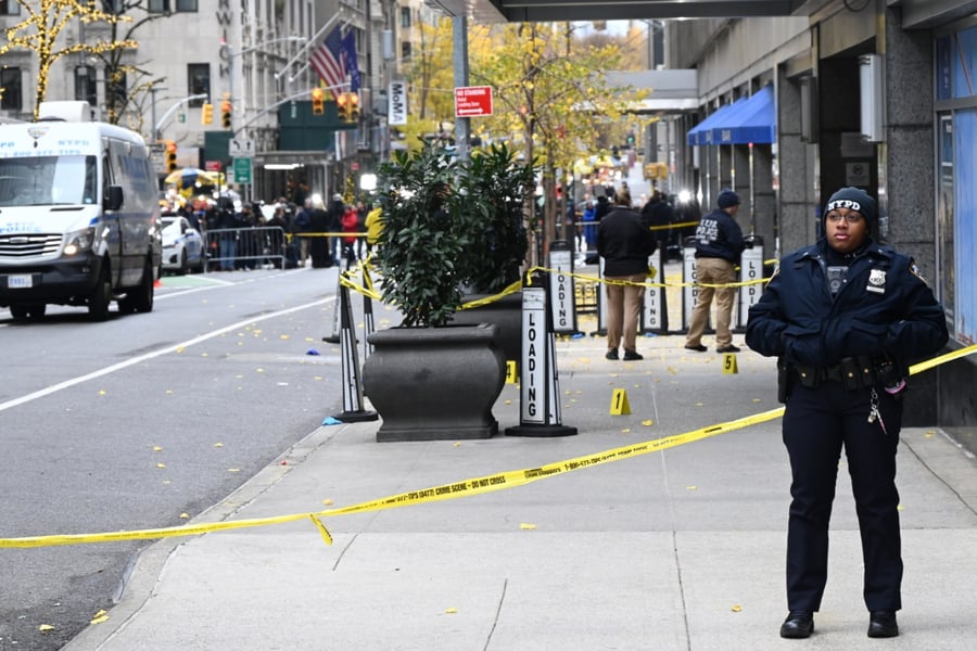 UnitedHealthcare CEO murder scene
